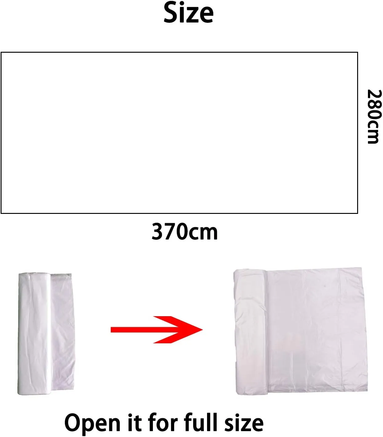 10 Piece Painter Plastic Drop Cloths Sheet,Waterproof Anti-dust Cover,9x12 Feet Disposable Tarp for Painting for Couch/Furniture Cover