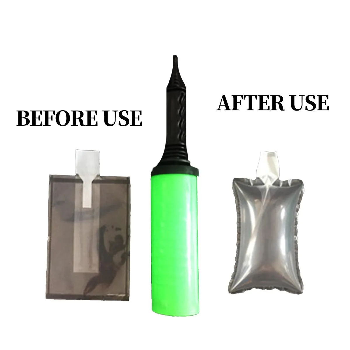 100pcs Inflatable Air Column Bag Bubble Wrap Cushion Packaging Buffer Filling