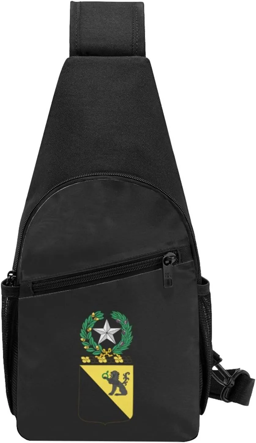 124th Cavalry Regiment Adjustable Fanny Pack Waist Bag For Travel Sports