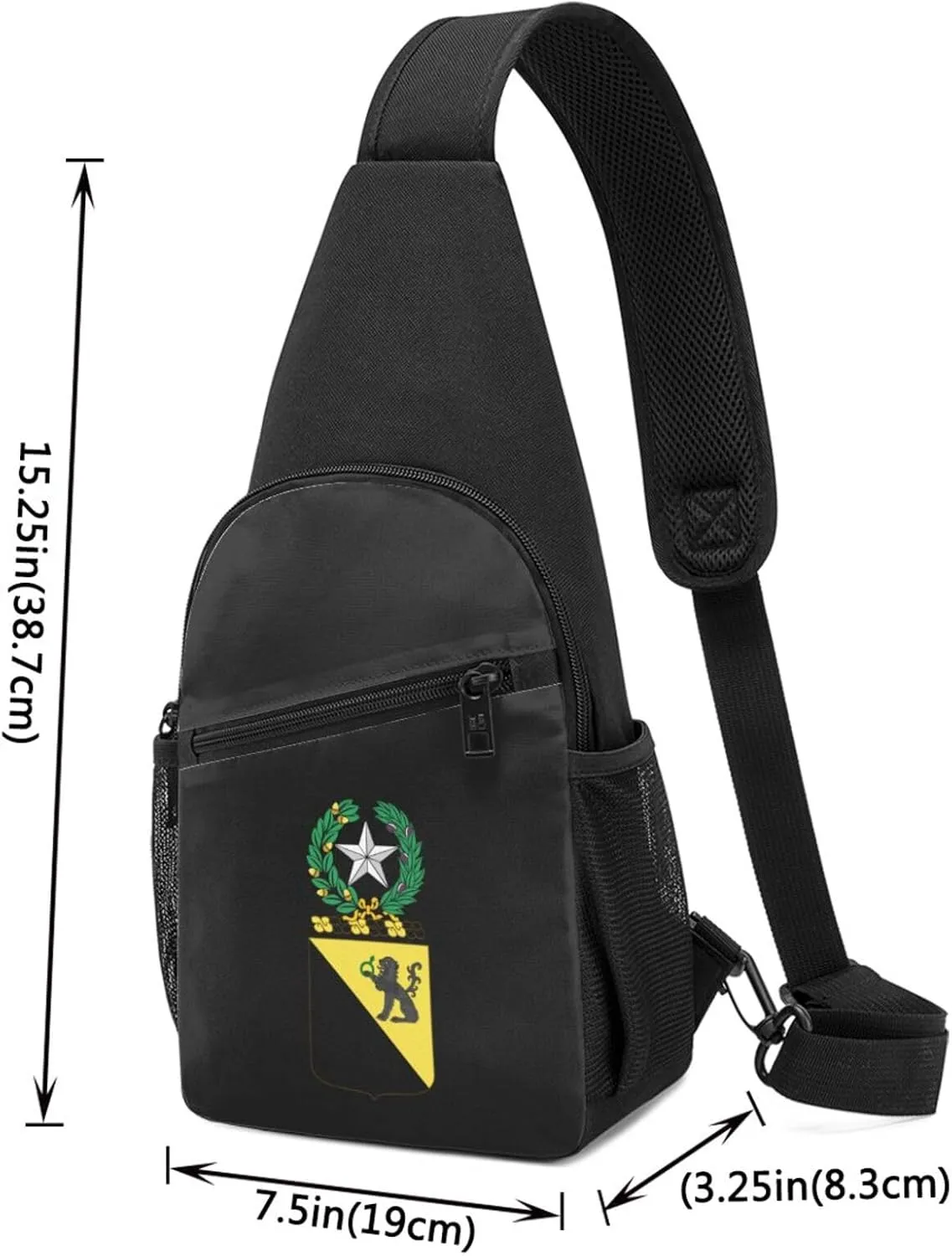 124th Cavalry Regiment Adjustable Fanny Pack Waist Bag For Travel Sports