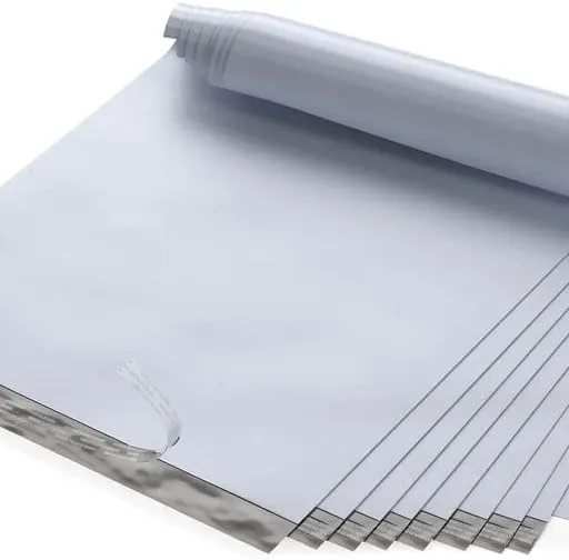 14.5" X 19" Extra Large Poly Mailers, 100 Count White Polymailer Shipping Envelopes for Clothes 2 Mil Unpadded Waterproof Opaque Self-Seal Poly Bags with Tear/Puncture Proof Adhesive Strip