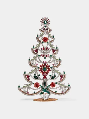 1930s Czech jewelled extra large Christmas tree