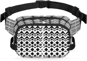 Abstraction Texture Fanny Patterns Fanny Packs for Women Men Waterproof Waist Bag with Adjustable Strap Belt Bag for Travel Running Hiking