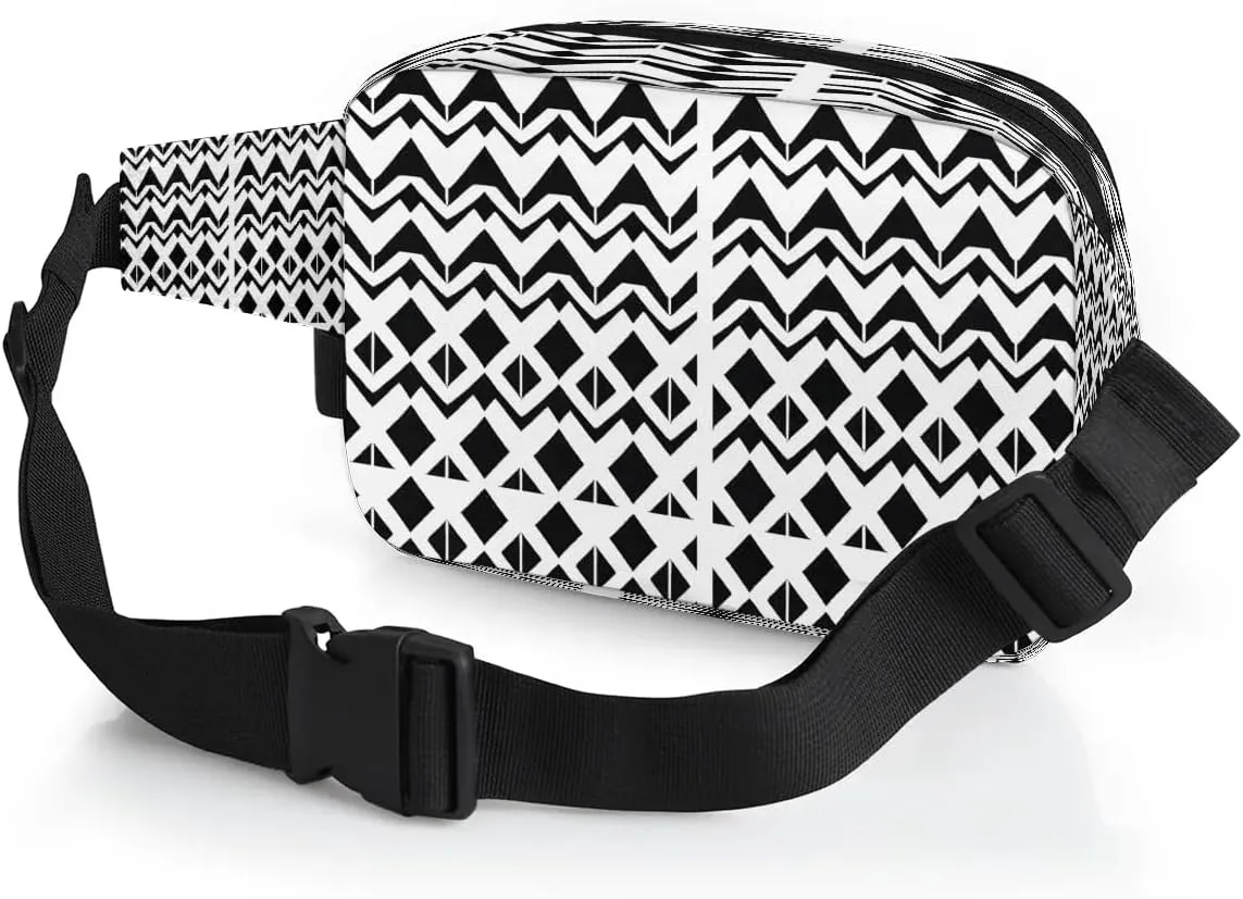 Abstraction Texture Fanny Patterns Fanny Packs for Women Men Waterproof Waist Bag with Adjustable Strap Belt Bag for Travel Running Hiking