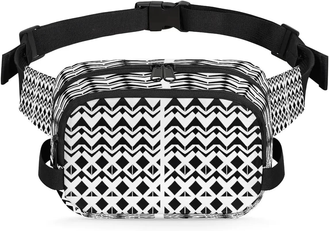 Abstraction Texture Fanny Patterns Fanny Packs for Women Men Waterproof Waist Bag with Adjustable Strap Belt Bag for Travel Running Hiking
