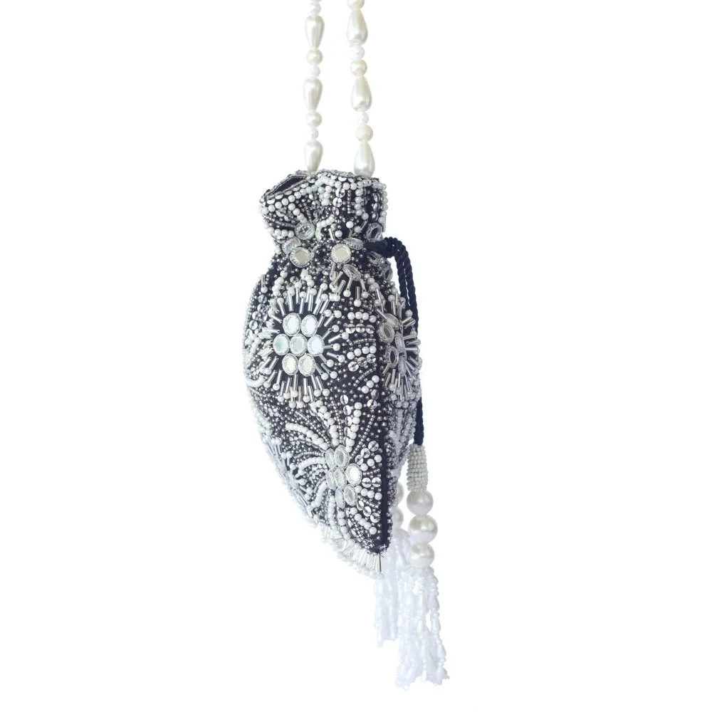 Adora By Ankita Black Aaina Bag