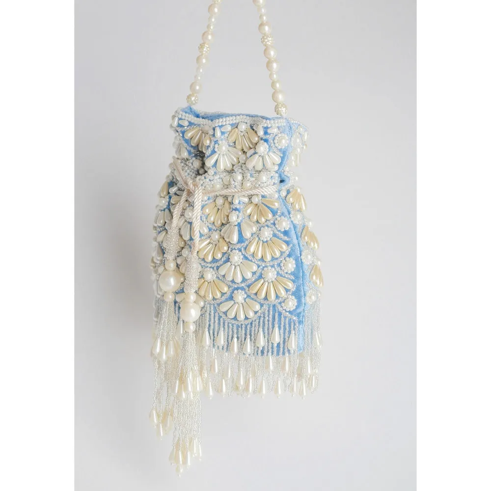 Adora By Ankita Blue Fareeda Flapper