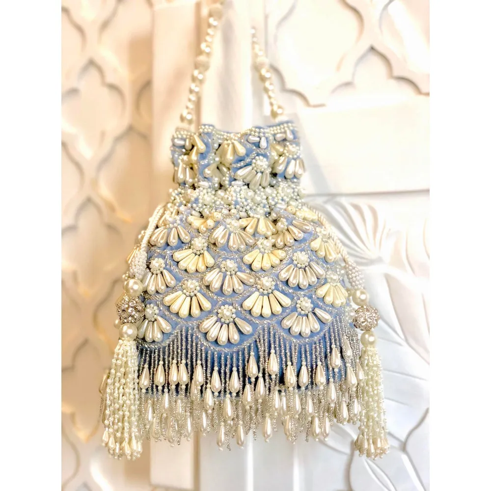 Adora By Ankita Blue Fareeda Flapper
