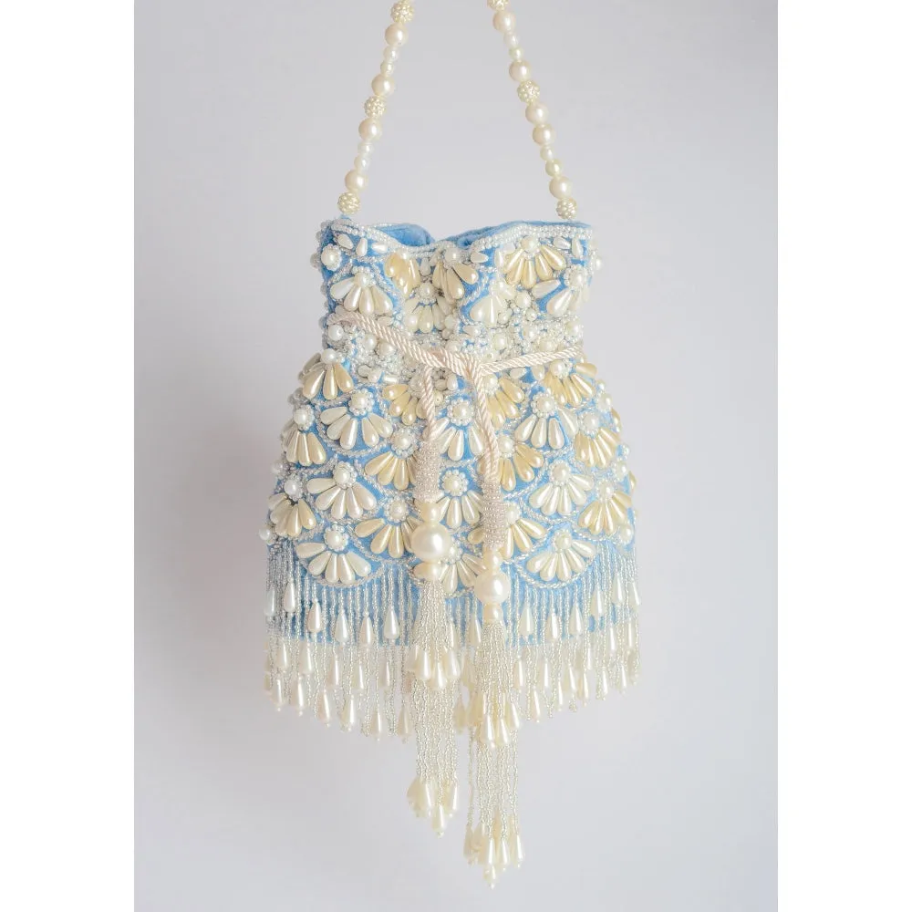 Adora By Ankita Blue Fareeda Flapper