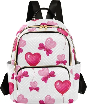 ALAZA Travel Backpack Purse for Women Fashion Anti-theft Work Casual Love Balloon Daypack Shoulder Bag Medium Size