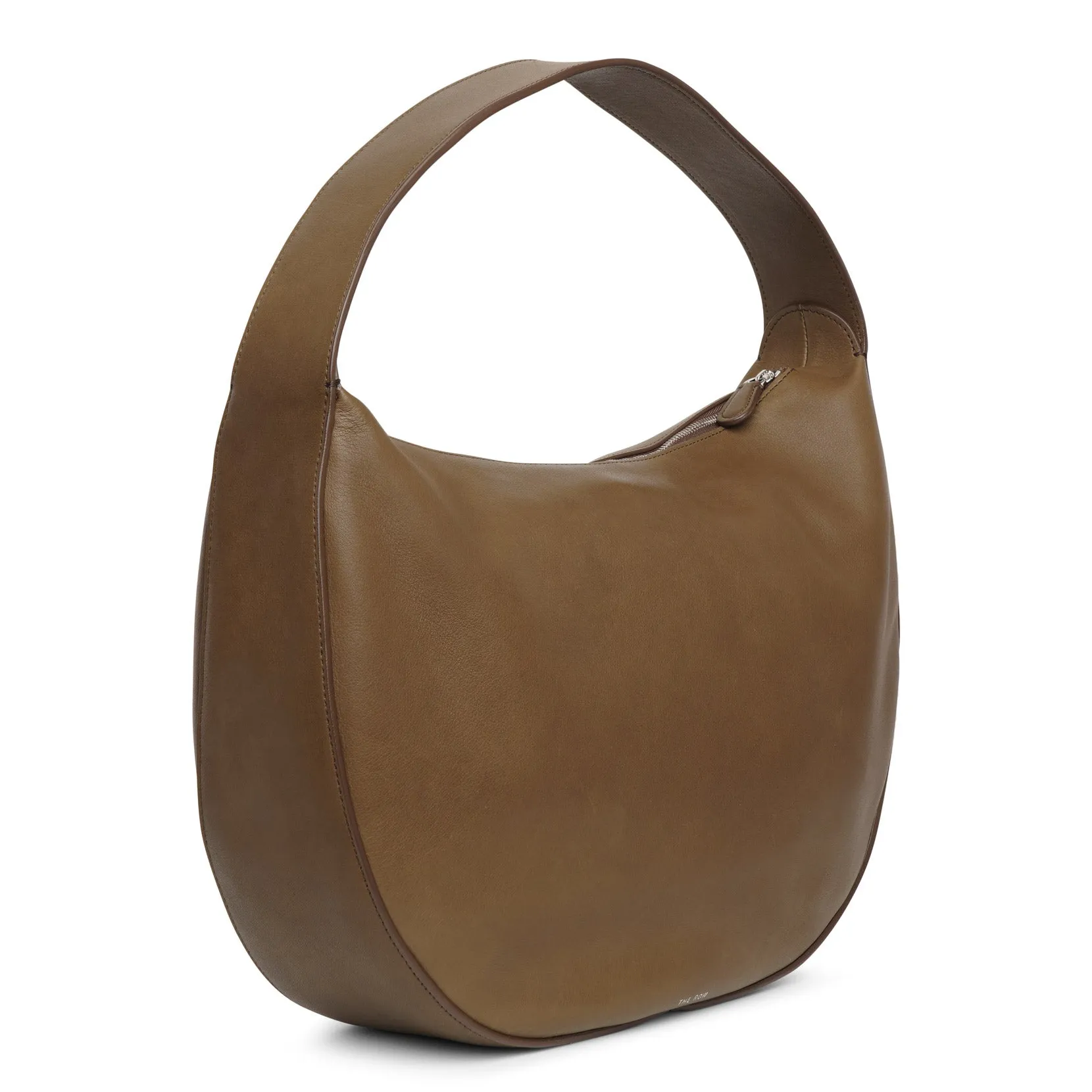 Allie brown leather shoulder bag