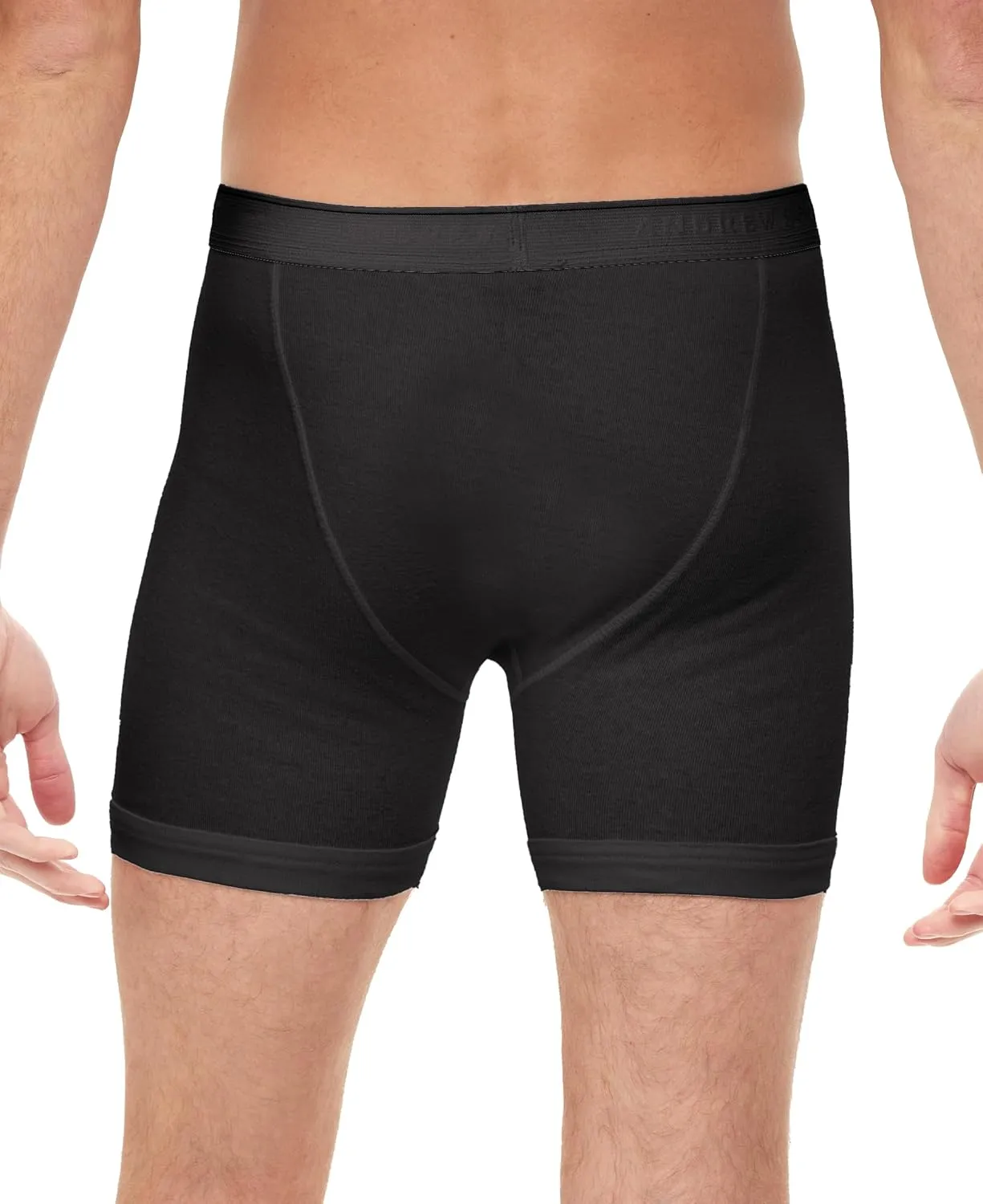 Andrew Scott Big & Tall Men's Cotton Boxer Briefs | Multi Packs Colors Underwear Sizes S to 8XL