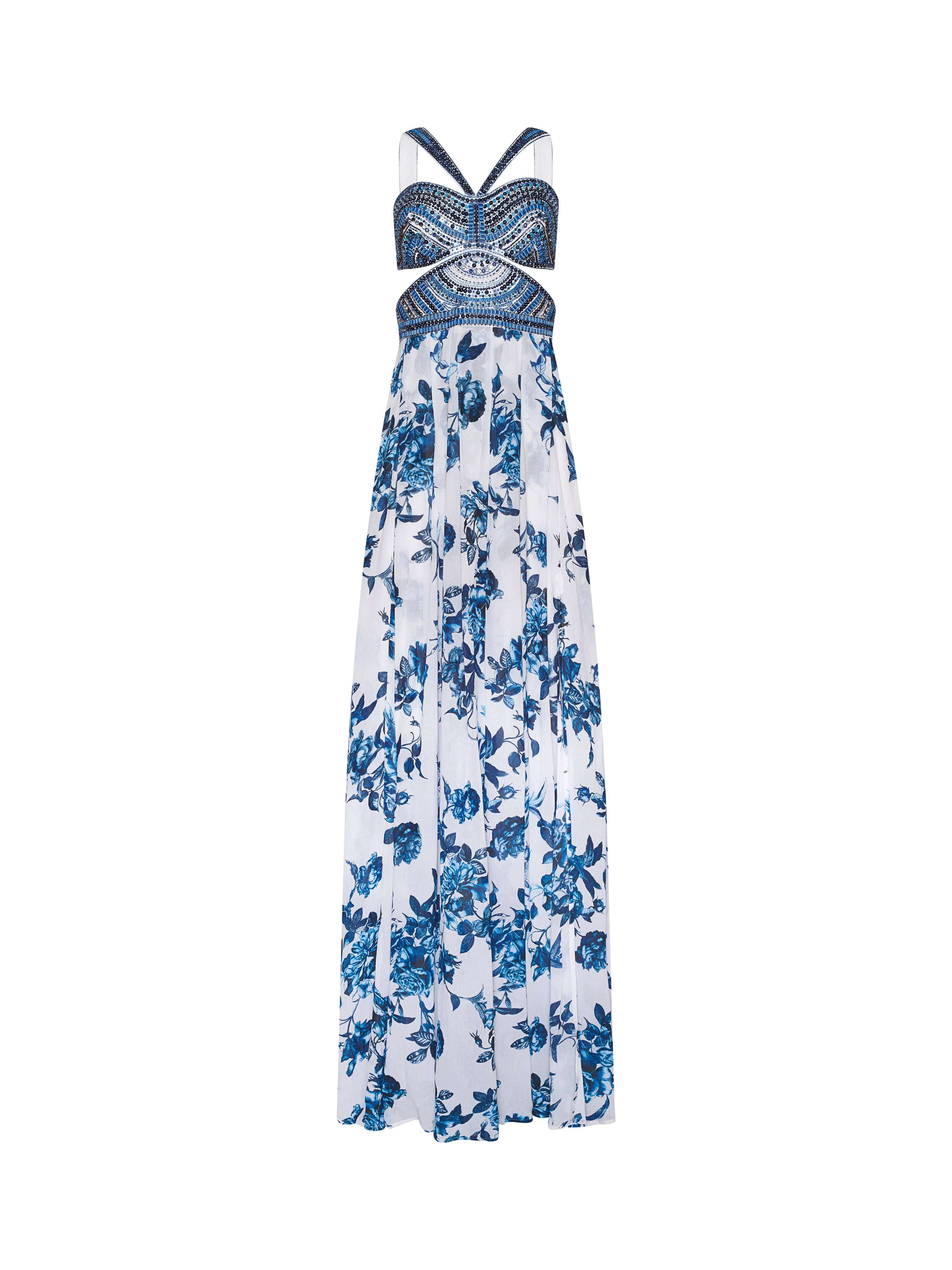 Annistyn Embellished Floral Gown