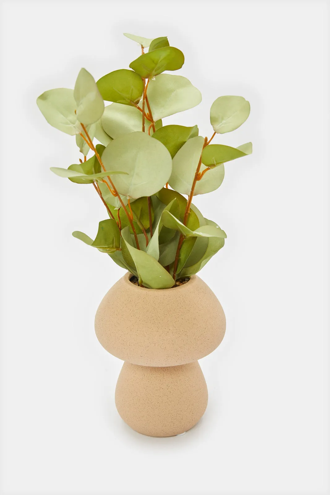 Artificial Plant In Ceramic Pot