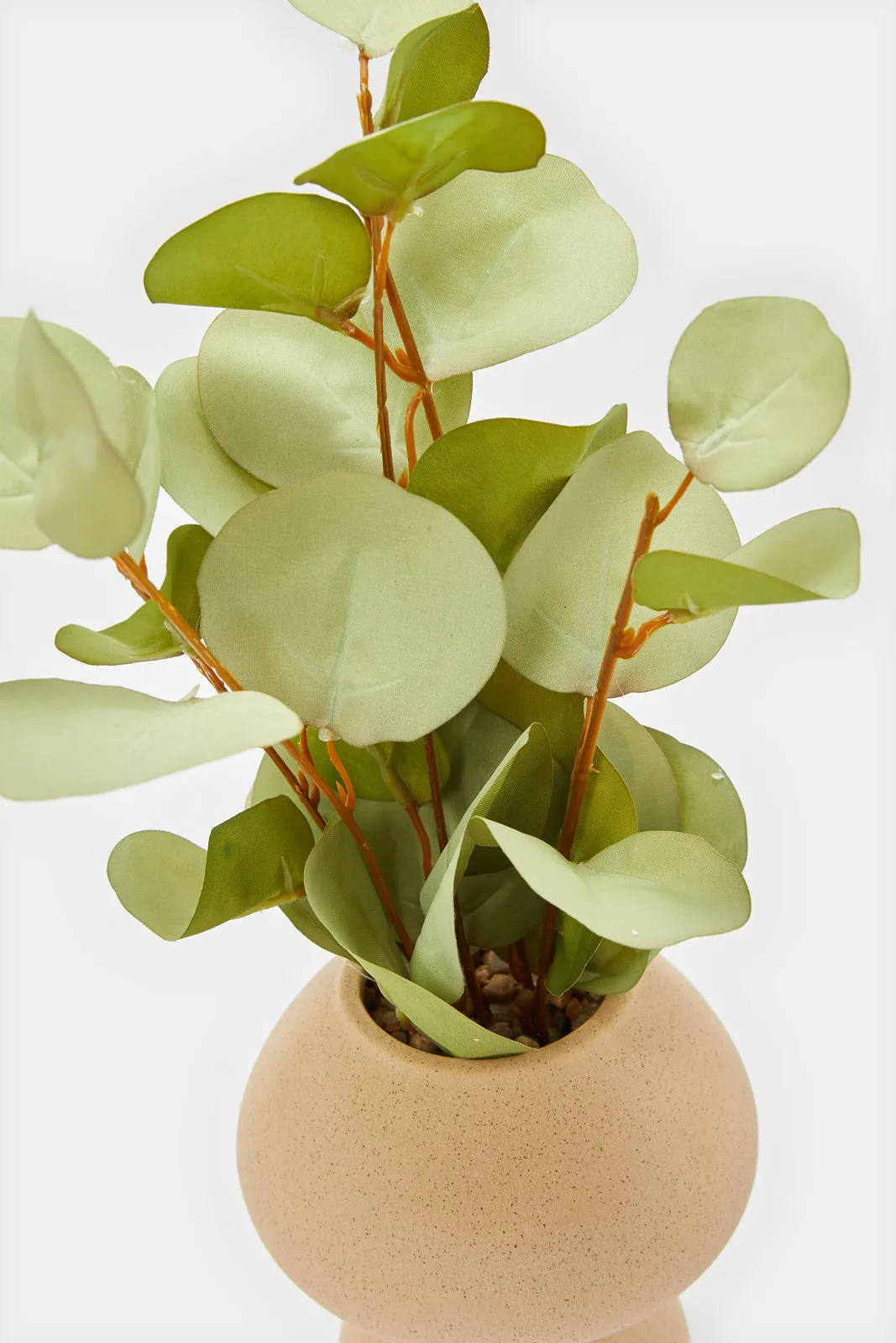 Artificial Plant In Ceramic Pot