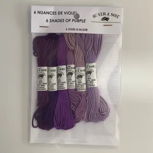 Au Ver a Soie D'Alger Shade Pack - Purple