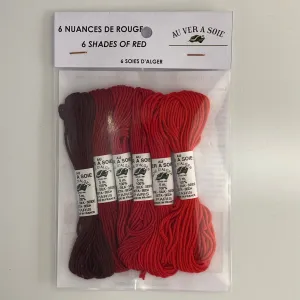 Au Ver a Soie D'Alger Shade Pack - Red