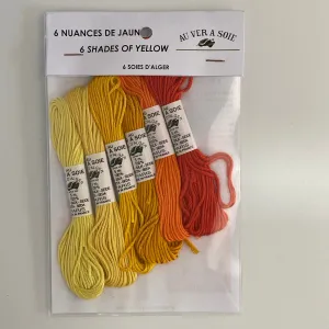 Au Ver a Soie D'Alger Shade Pack - Yellow