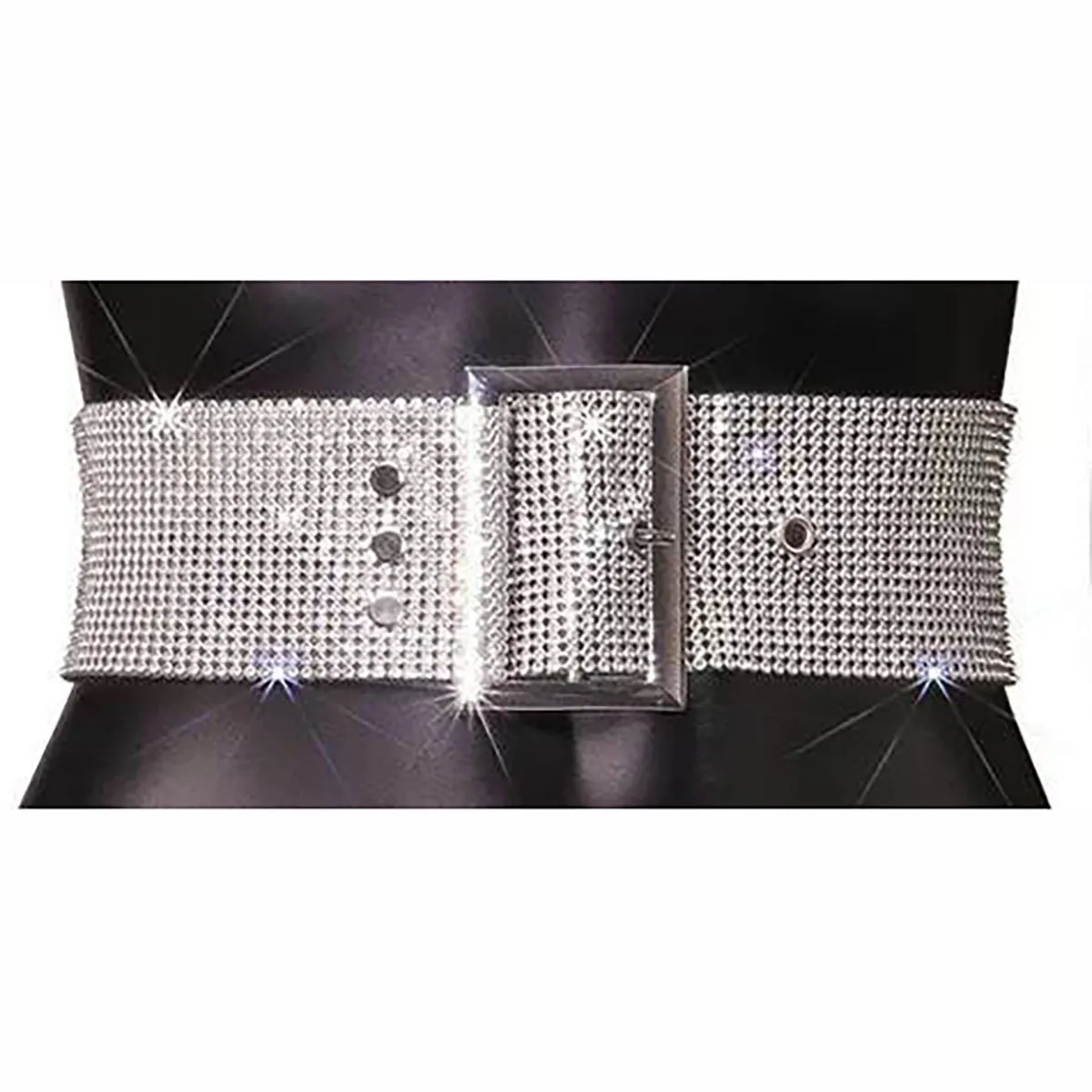 B004 - WIDE BUCKLED BELT
