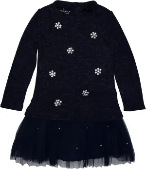Baby-Girl Infant Style Prodigy Dress, Navy