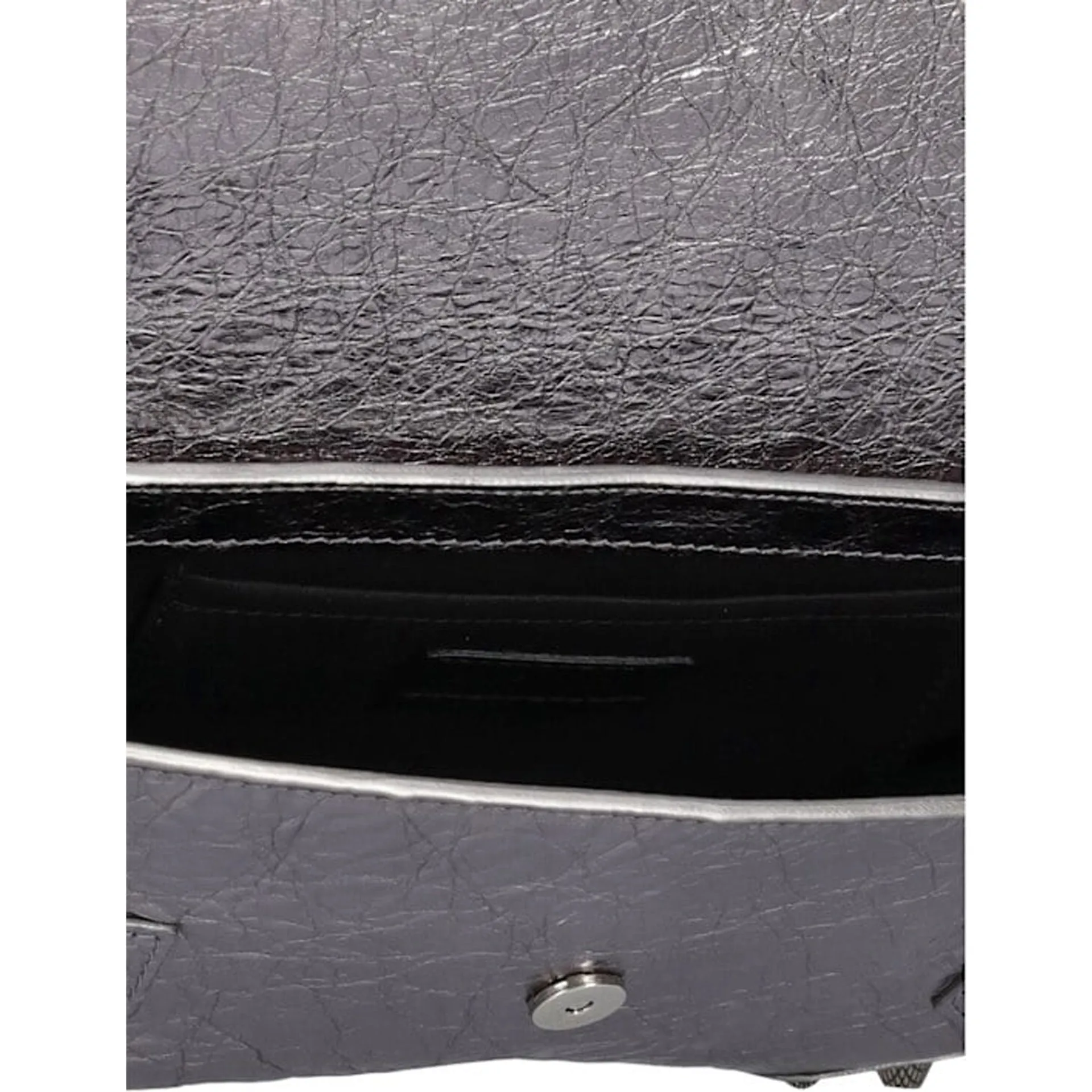 Balenciaga Le Cagole Metallic Shoulder Bag