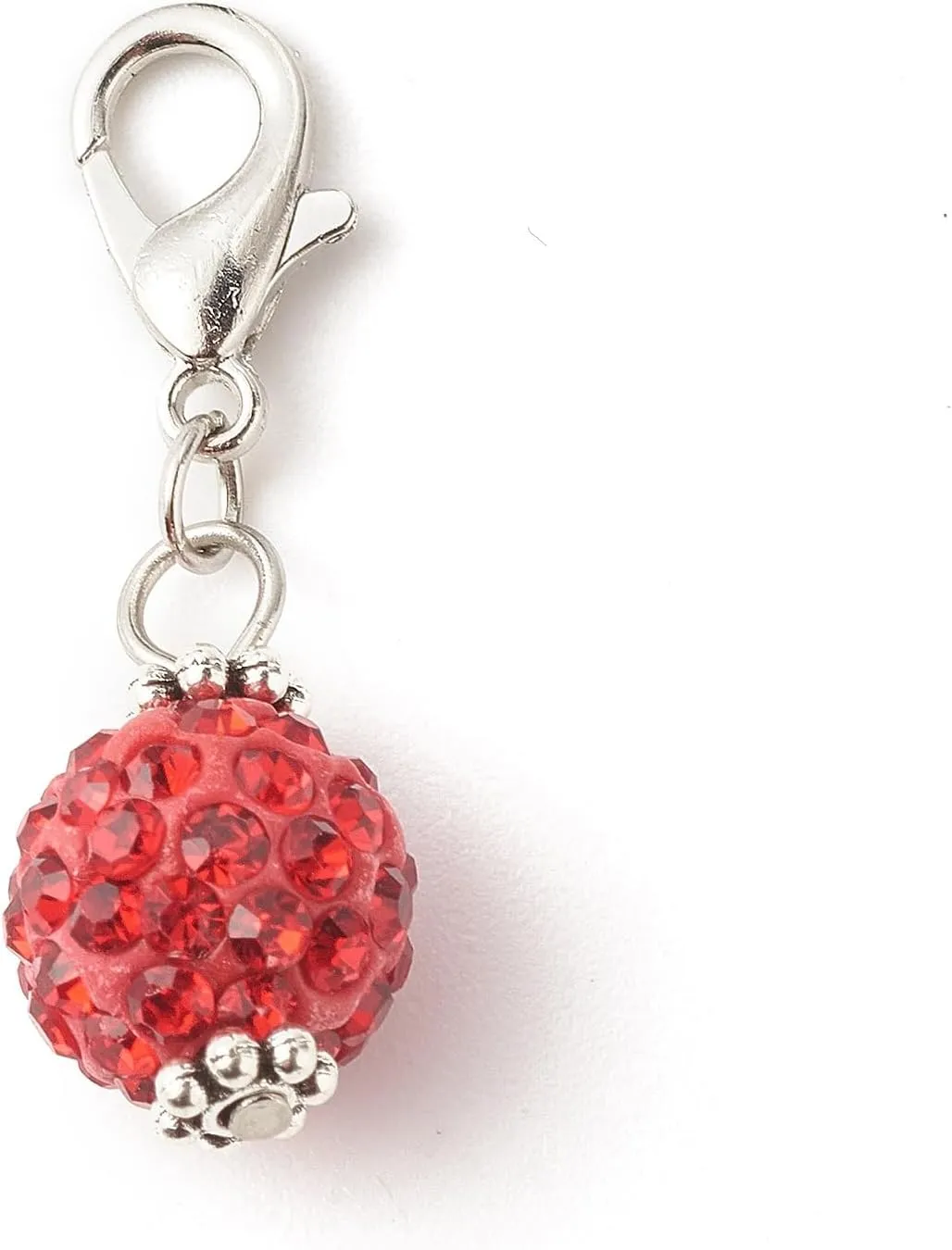Ball Shape Leaf Coffee Cup Angel Wings Clip on Charms Zodiac Sign Word Sewing Theme Bread Fruit Evil Eyes Clasps Charms for Keychains Bag