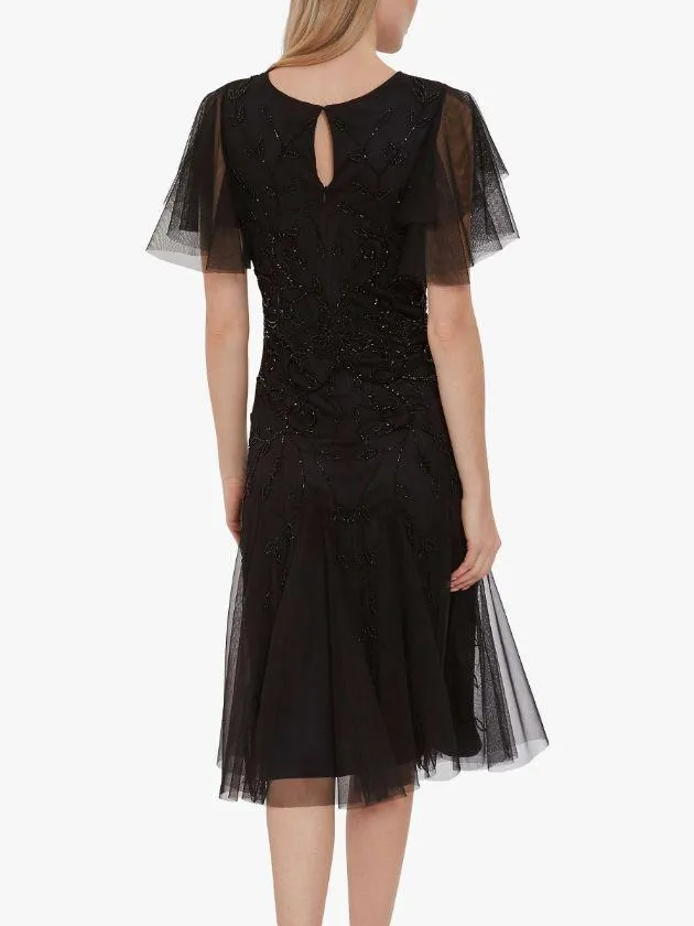 Beaded Midi Dress