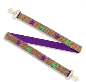 Beaded Purse Strap Replacement Mardi Gras Purse Strap Crossbody Shoulder Bag Strap Carnival Parade Party Favors