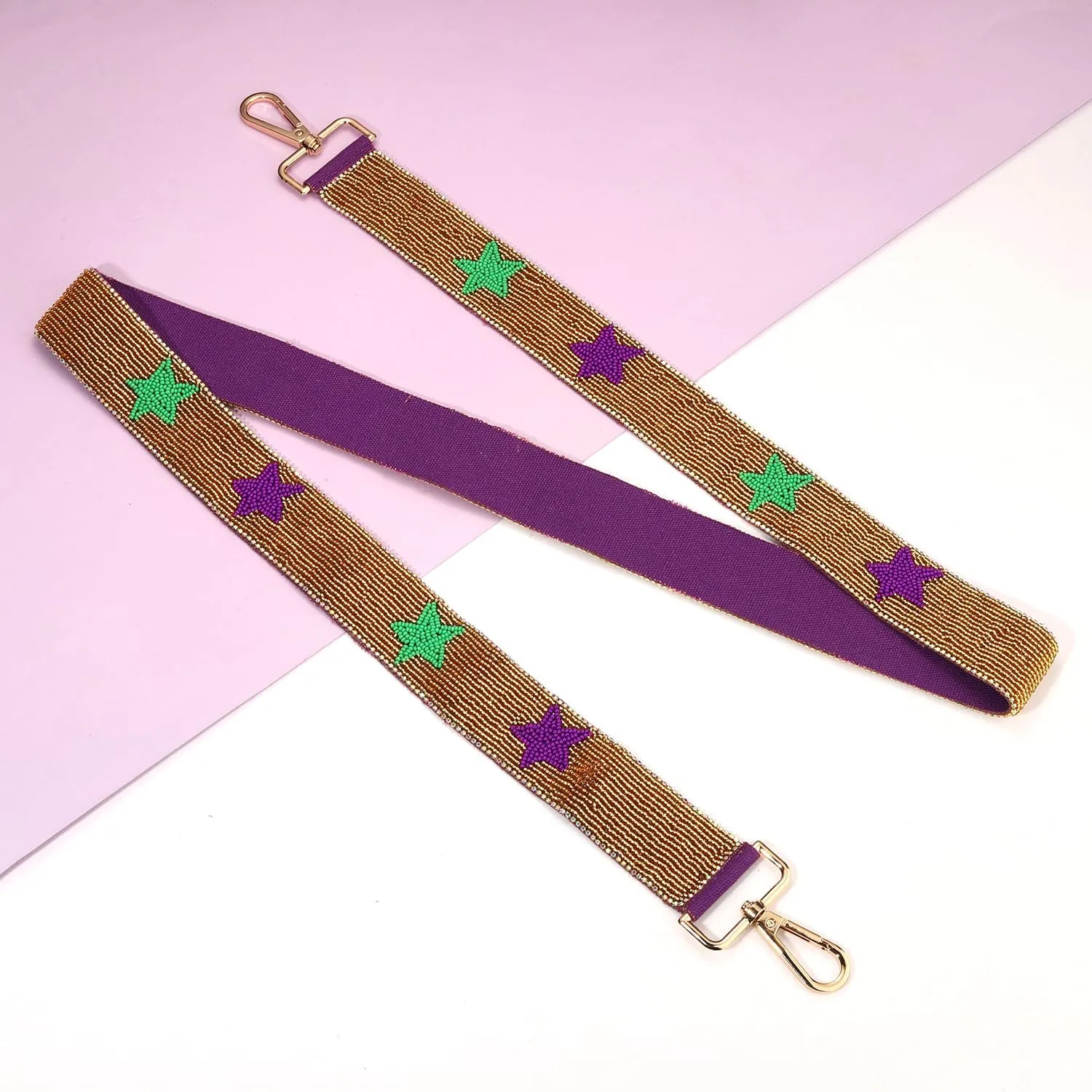 Beaded Purse Strap Replacement Mardi Gras Purse Strap Crossbody Shoulder Bag Strap Carnival Parade Party Favors