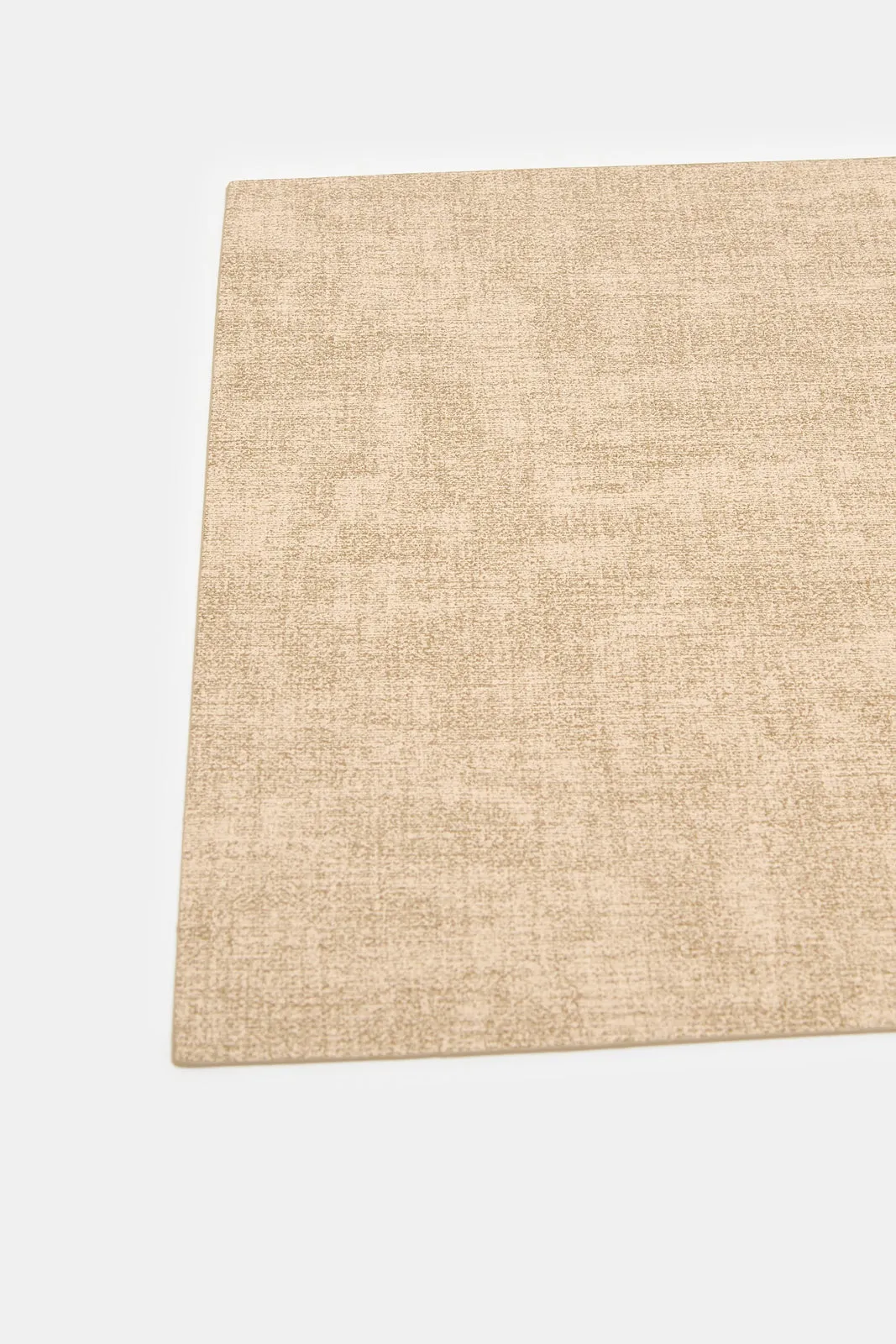 Beige Embellished Rectangle Placemat