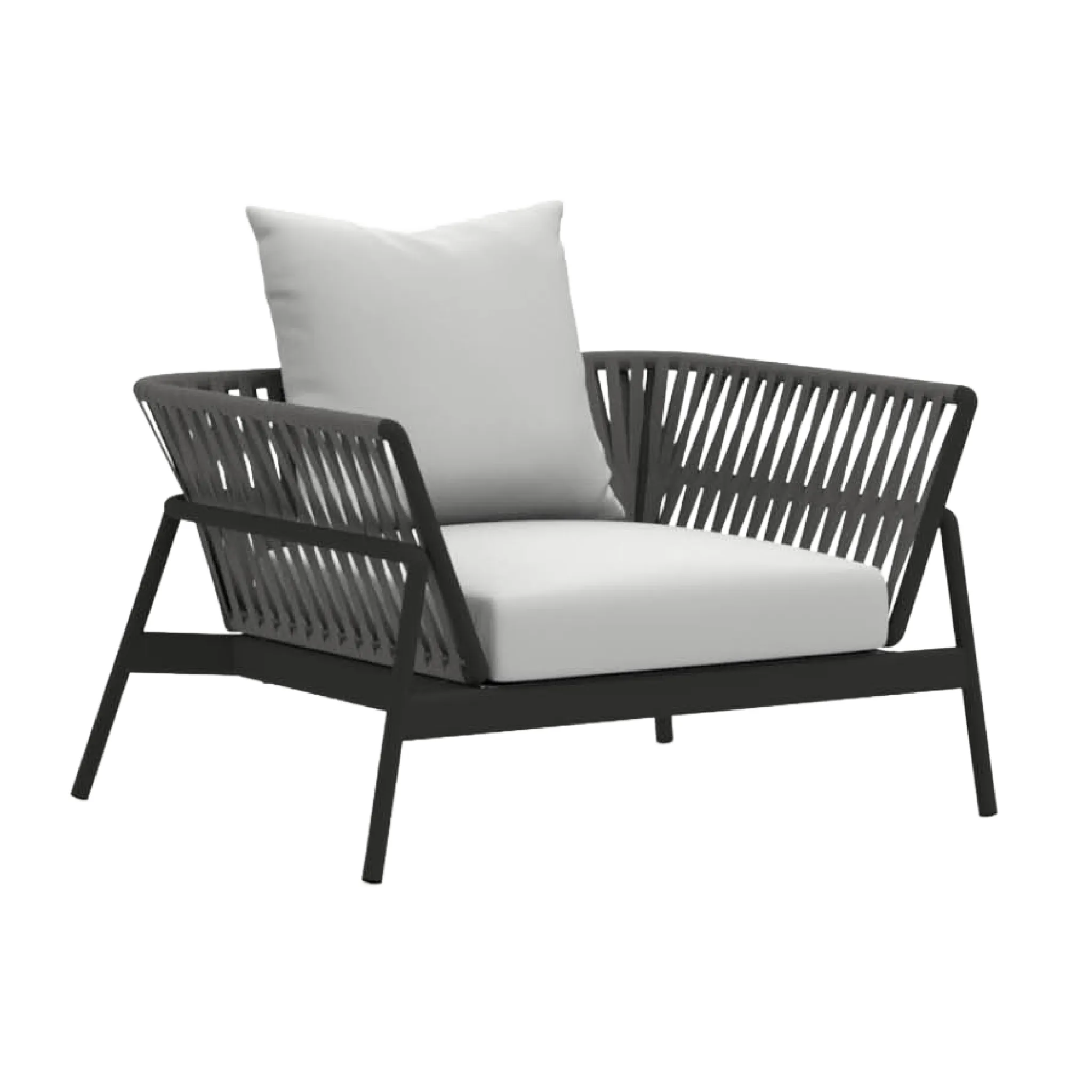 Belt Back Outdoor Lounge Armchair | Roda Piper