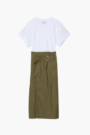 Belted Cargo Dress