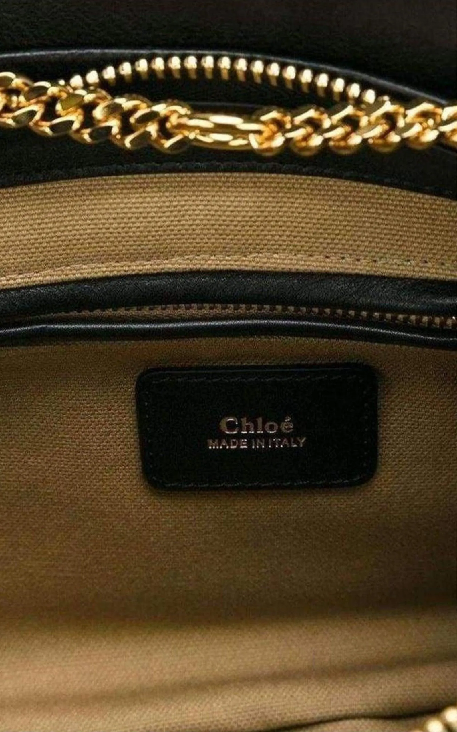 Black Leather Goldie Shoulder Bag