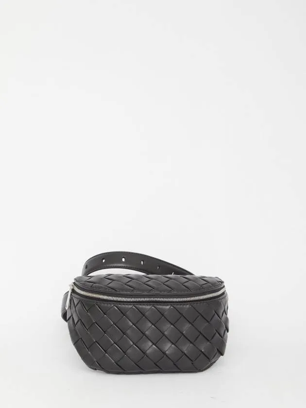Bottega Veneta Intrecciato Belt Bag Black