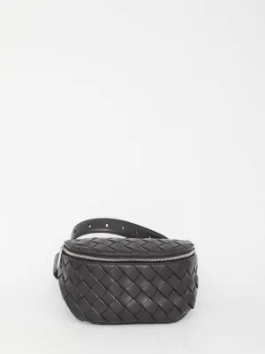 Bottega Veneta Intrecciato Belt Bag Black