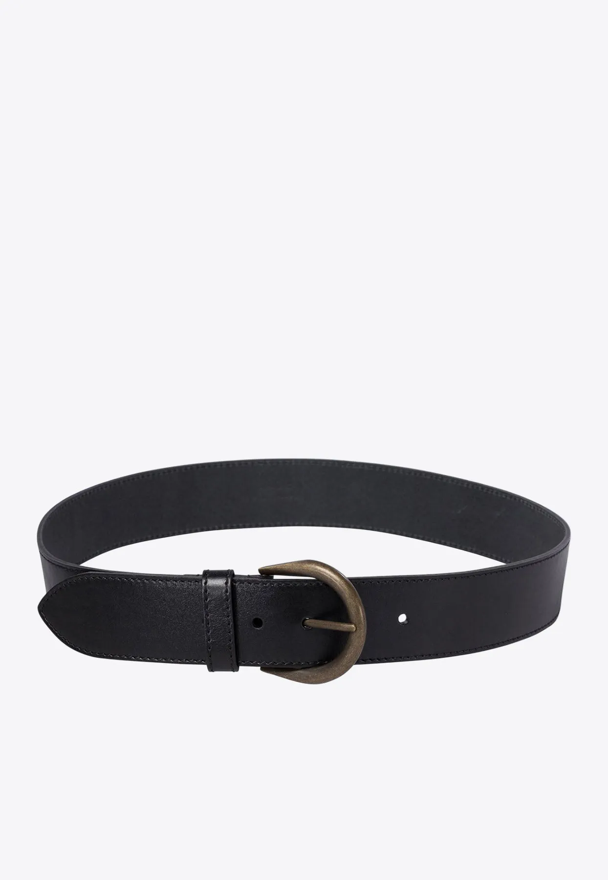 Buckled Leather Belt