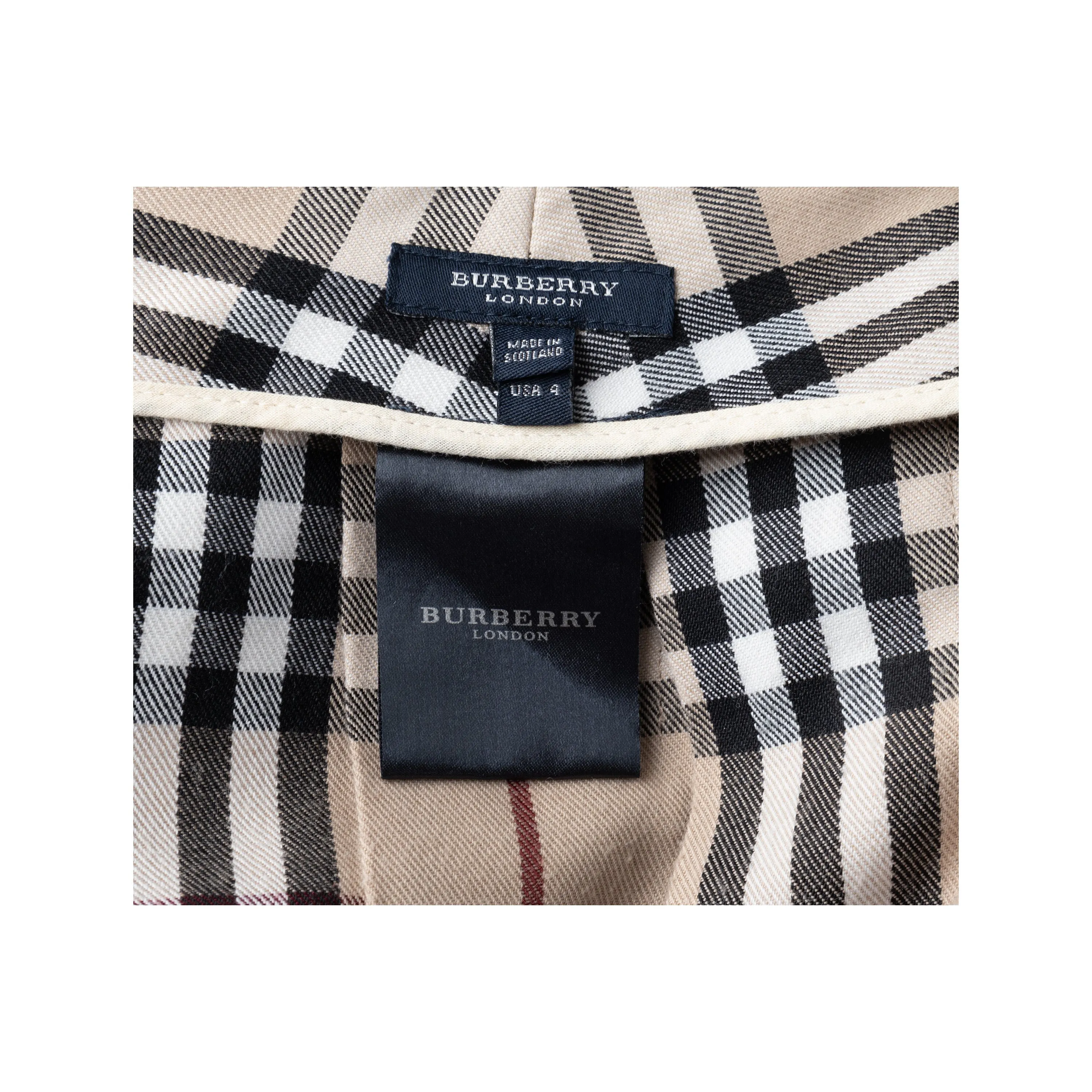 Burberry Pleated Mini Skirt - '10s