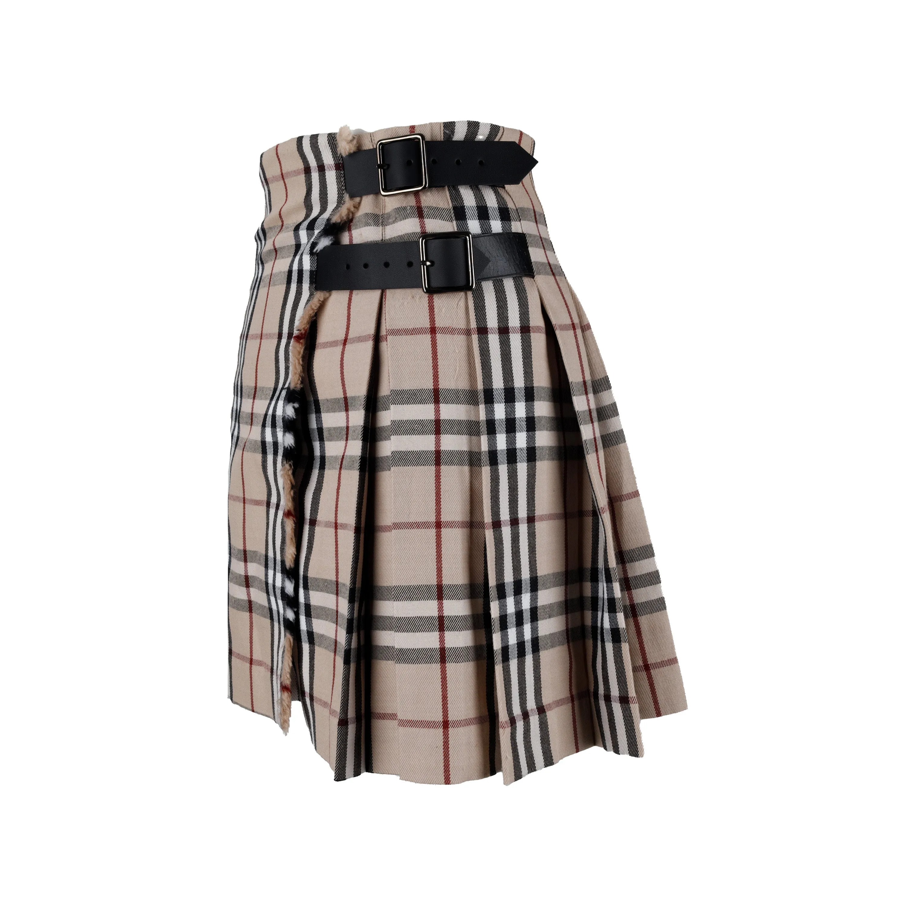 Burberry Pleated Mini Skirt - '10s