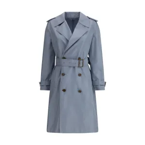 Burberry Silk long Trench Women's Coat