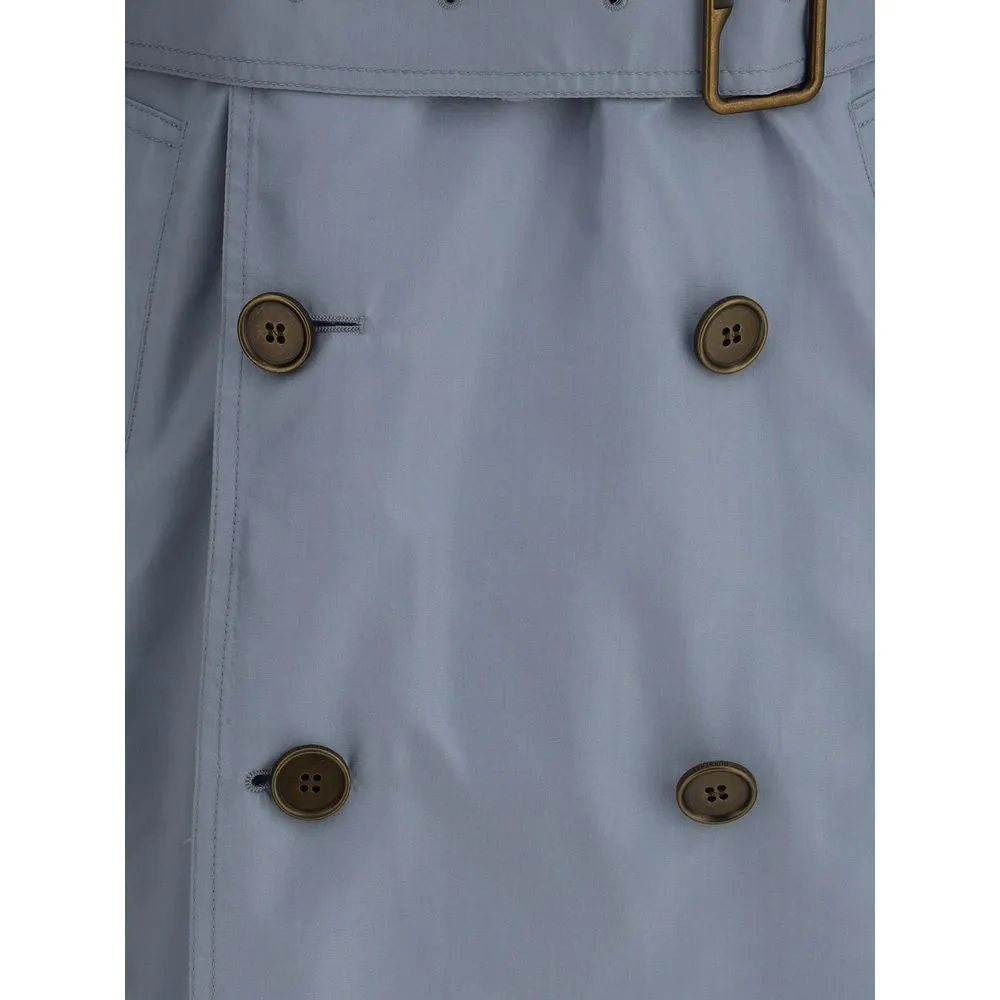 Burberry Silk long Trench Women's Coat