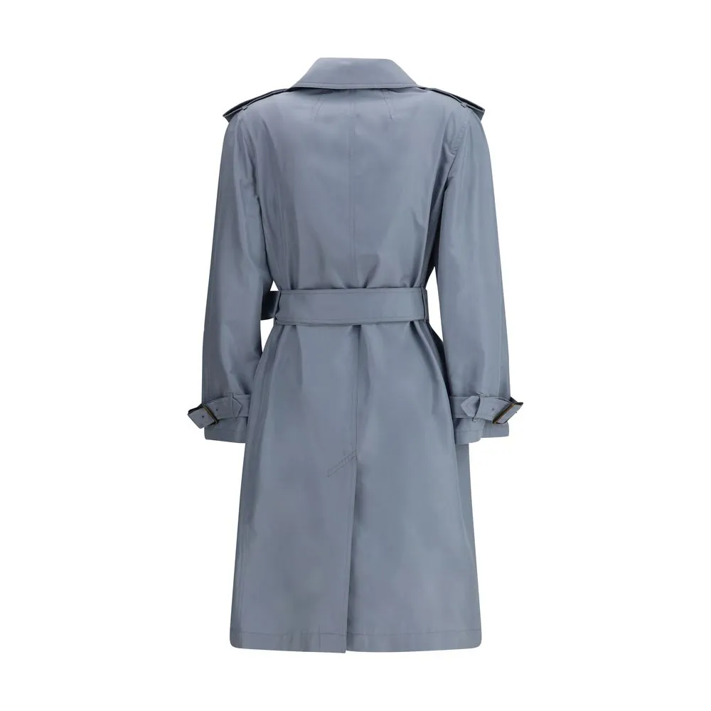 Burberry Silk long Trench Women's Coat