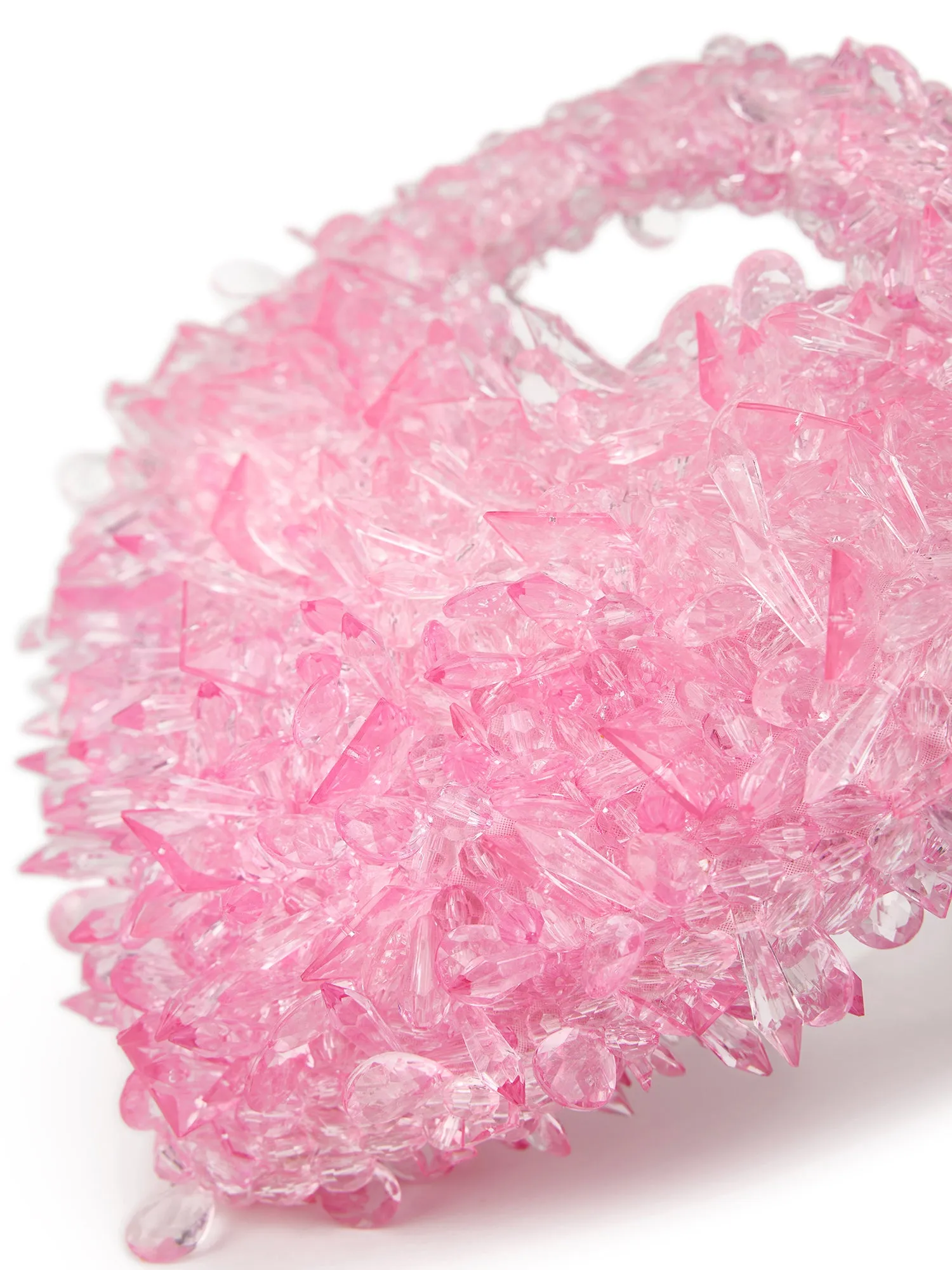 Candy Heart Quartz Bag