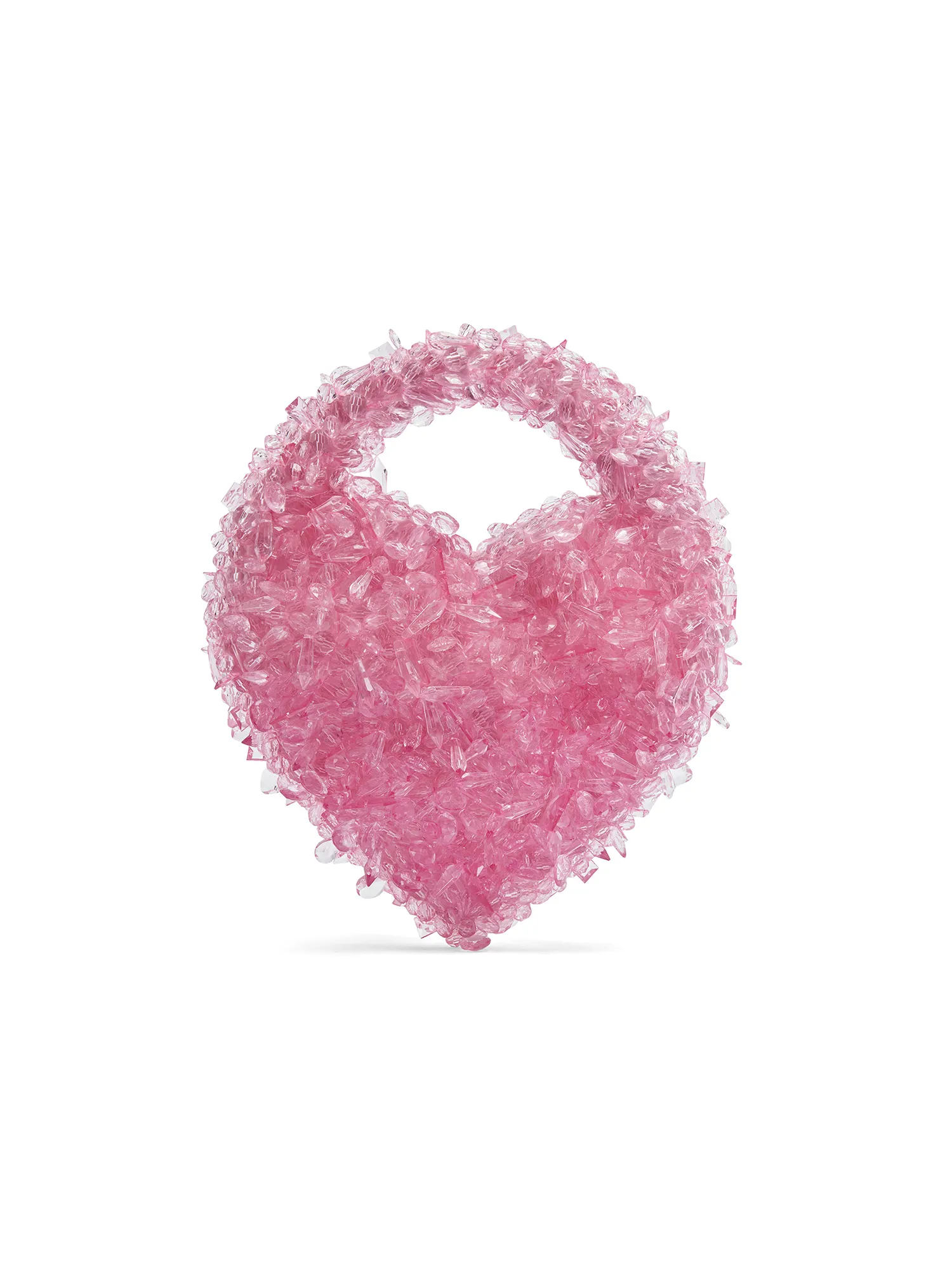 Candy Heart Quartz Bag