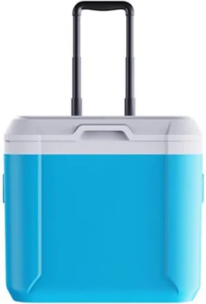 Car Camping Coolers for Toyota Avalon/RAV4/Camry/Prius/4 Runner, Leak Proof Cooler, Portable Lightweight Ice Chest Box, Compartments Waterproof Insulated Bag,A-Blue