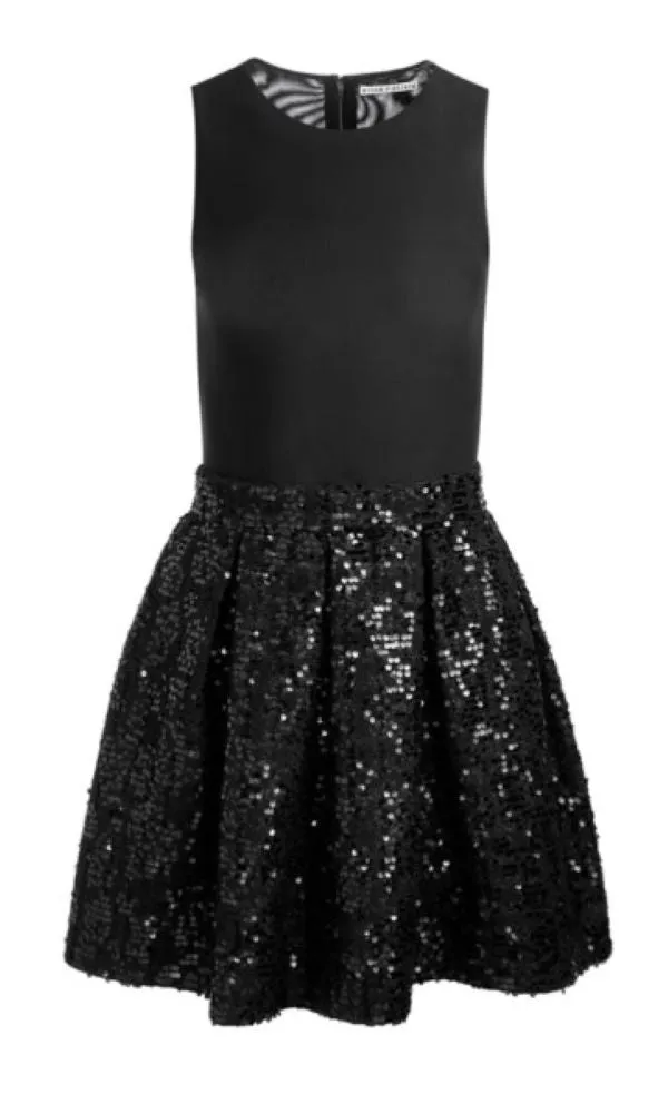 Chara Sleeveless Mini Dress In Black