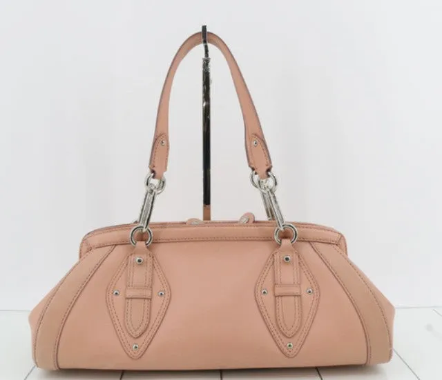 Cole Haan Pinky Peach Leather Shoulder Bag