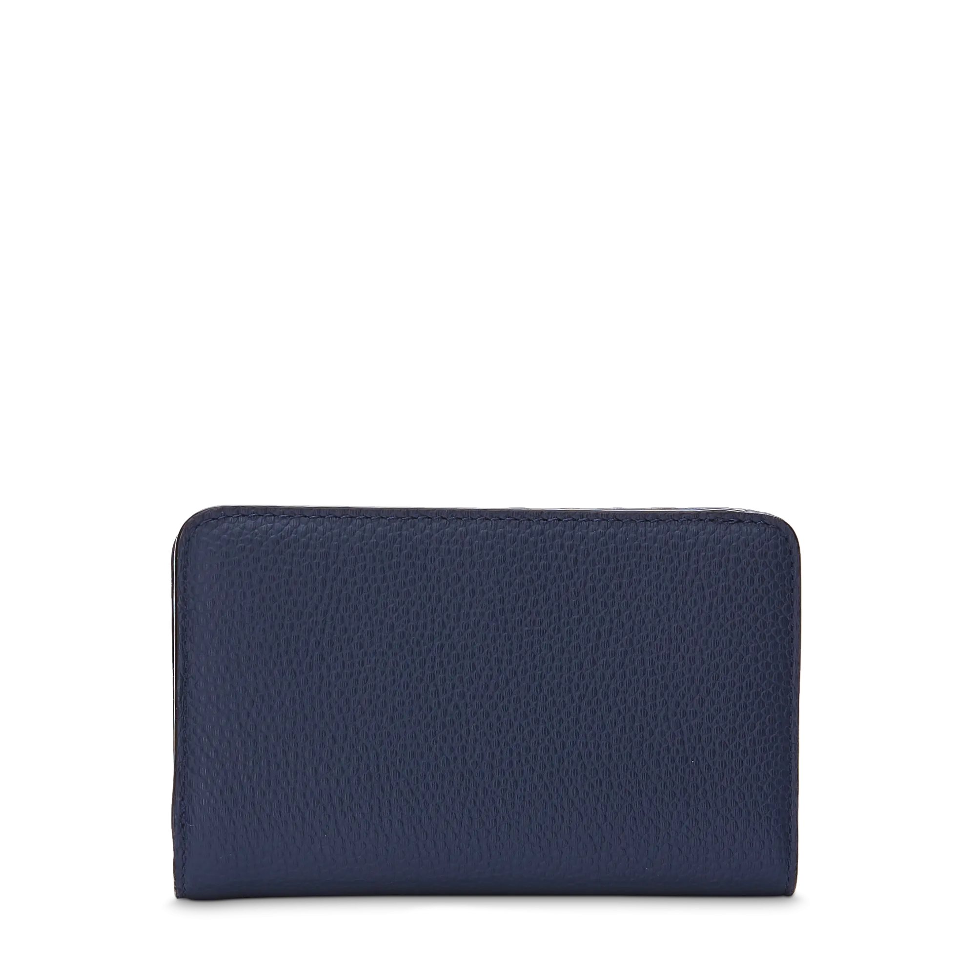 Compact rectangular zipped wallet