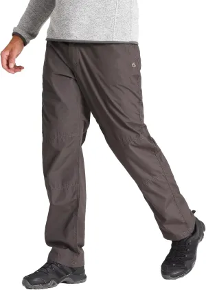 Craghoppers Mens Kiwi Classic Pants (28S) (Black Pepper)