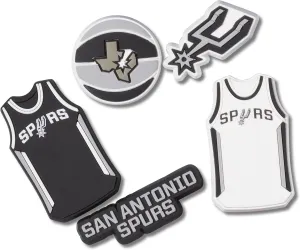 Crocs Jibbitz Shoe Charms, NBA Basketball Teams Sports Collection Multi Packs