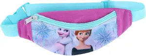 CTM® Girl's Frozen Anna and Elsa Fanny Waist Pack, Blue